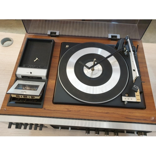 61 - National Panasonic Turn Table - Record and Cassette Player, Model No. S6-22 50F Together with Nation... 