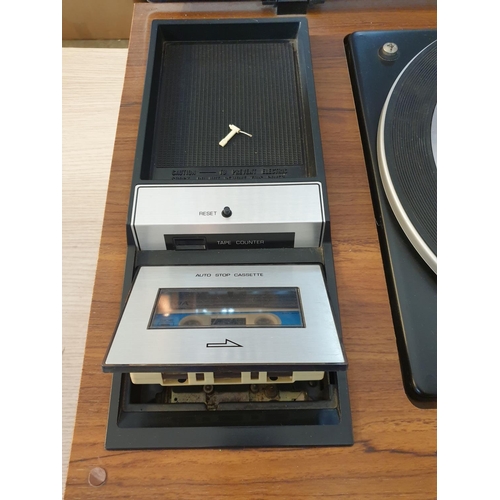 61 - National Panasonic Turn Table - Record and Cassette Player, Model No. S6-22 50F Together with Nation... 