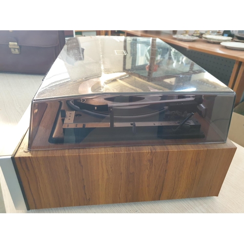 61 - National Panasonic Turn Table - Record and Cassette Player, Model No. S6-22 50F Together with Nation... 