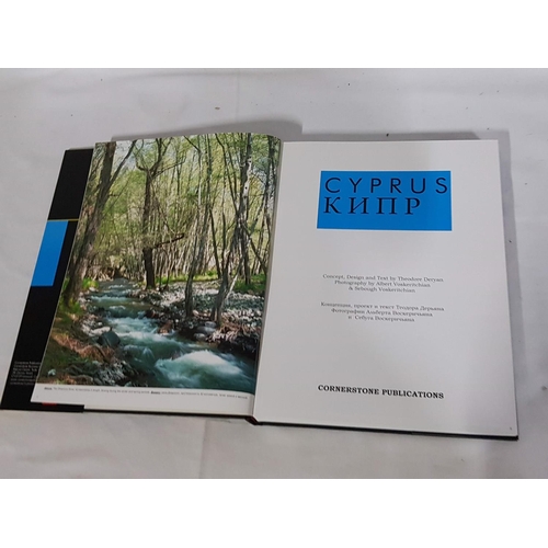 24 - Hardback Book Titled 'Cyprus', The Concept, Design and Text by Theodore Deryan, Photography by Alber... 