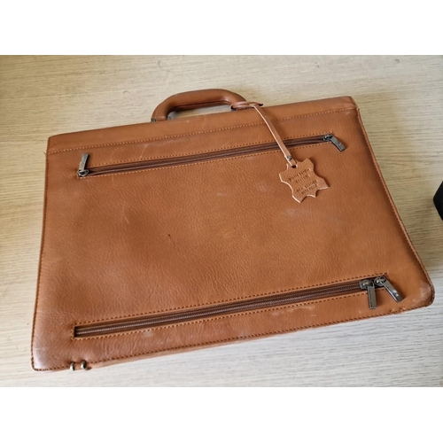 143 - Pierre Cardin Couture Leather Briefcase / Document / Laptop Bag