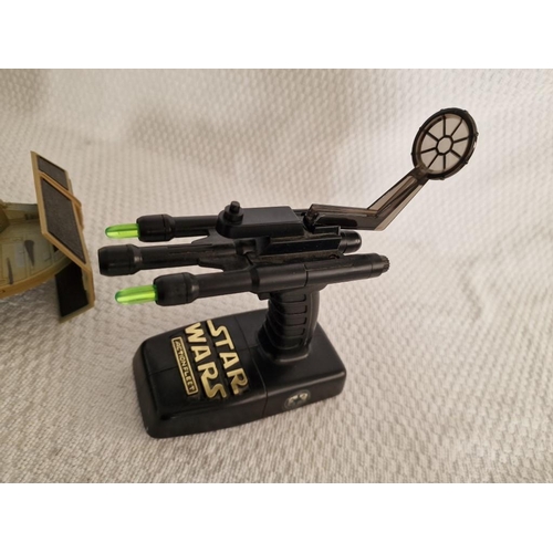 7 - Star Wars Collectable Toys; Episode I Battle Droid (84139) and Imperial Flight Controller with Darth... 