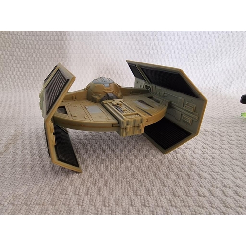 7 - Star Wars Collectable Toys; Episode I Battle Droid (84139) and Imperial Flight Controller with Darth... 