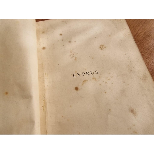 145 - Antique Book 'Cyprus: It's Ancient Cities, Tombs and Temples' by Cesnola (General Louis Palma Di Ces... 