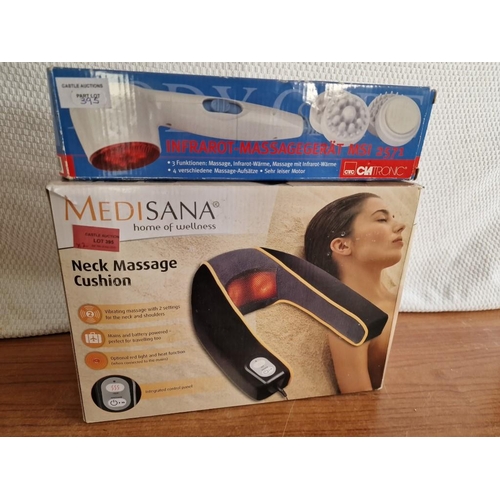 395 - Medisana Neck Massage Cushion, Together with Ciatronic Infrared Massager, with Boxes, (2)