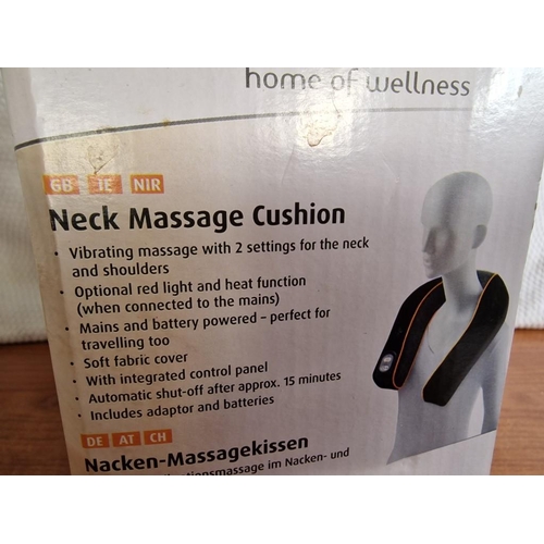 395 - Medisana Neck Massage Cushion, Together with Ciatronic Infrared Massager, with Boxes, (2)