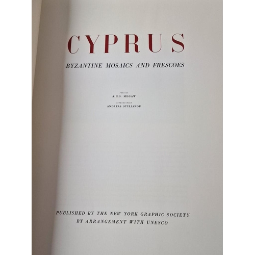 4 - Large Hardback Book, 'Cyprus Byzantine Mosaics and Frescoes' from the UNESCO World Art Series, Publi... 