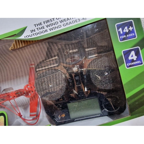 156 - WLtoys 'Seeker' Remote Control Lama Helicopter, 2.4GHz,  4CH, Double Brush Motor, (Model: V915)