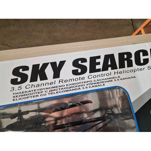 157 - Cherlead 'Sky Search' 3.5 Channel Remote Control Helicopter, (Model: 8685C), in Box