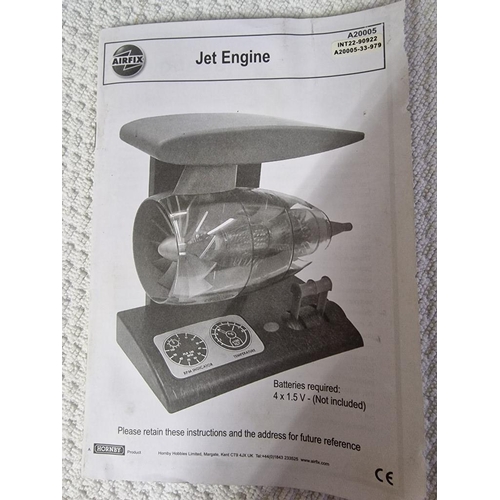 160 - Airfix Engineer Jet Engine Working Model, (Ref: A20005) by Hornby Hobbies Ltd