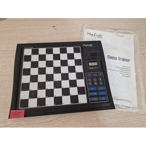 406 - Saitek Mephisto Chess Trainer (Untested)