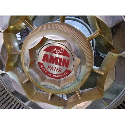 300 - Large 'Amin' Floor Standing Fan, 24'', (Model: APF600), * Basic Test & Working *