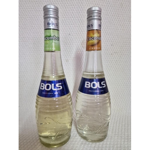 339 - 2 x Bottles of Bols Liqueur; Cucumber and Coconut, 700ml, 17%, (2)