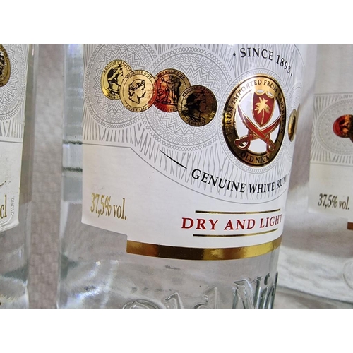 340 - 3 x Bottles of 'Old Nick' Caribbean White Rum, 100cl, 37.5%, (3)