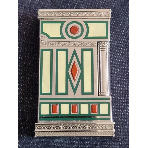 105 - S.T. Dupont Medici Line 2 Lighter, Decorated in the Style of Santa Maria Del Fiore Cathedral with Gr... 