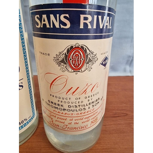 232 - 3 x Bottles of Ouzo; 2 x Sans Rival and Samos, (3)