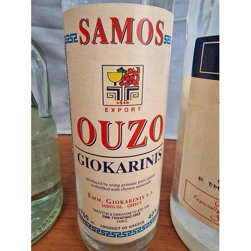 232 - 3 x Bottles of Ouzo; 2 x Sans Rival and Samos, (3)