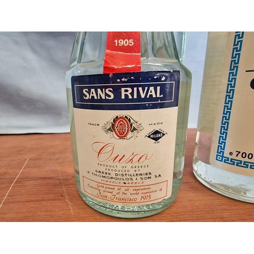 232 - 3 x Bottles of Ouzo; 2 x Sans Rival and Samos, (3)