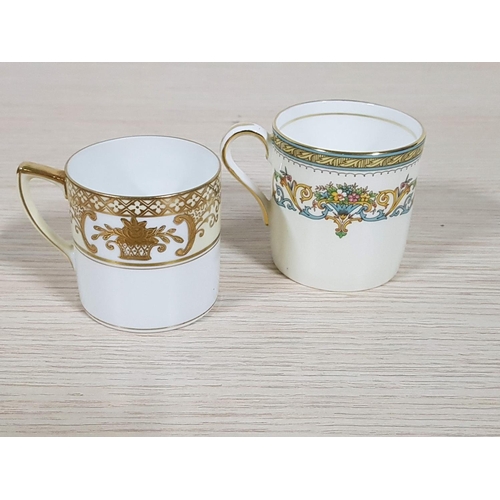 244 - Assorted Box of 22pcs Porcelain Cups in Various Shapes, Sizes, Brands etc for Tea / Coffee Cups