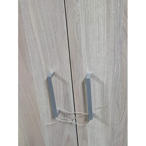 308 - 2 - Door Wardrobe Light Oak Effect (71 x 52 x 181cm)