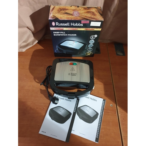 318 - Russel Hobbs Deep Fill Sandwich Maker (Un-Tested)