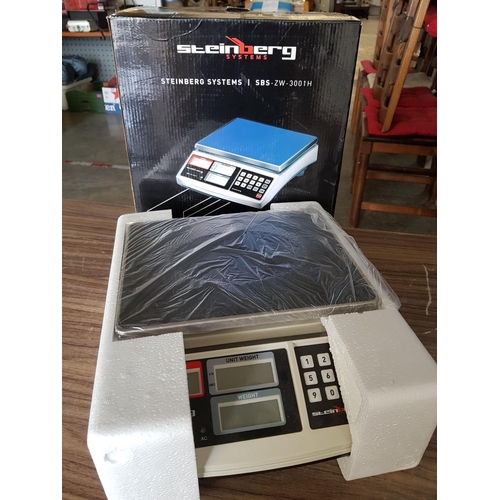 334 - Steinberg System / SBS-ZW - 3001 H Electronic Counting Scale (Un-Tested)