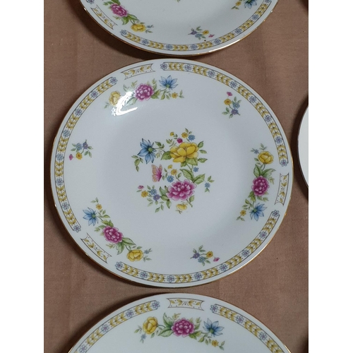 384 - Large Collection of Porcelain Plates in Various Sizes, Shape, Pattern, Brand etc