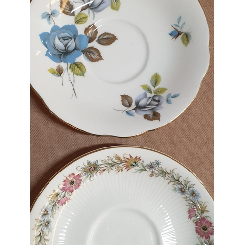 384 - Large Collection of Porcelain Plates in Various Sizes, Shape, Pattern, Brand etc