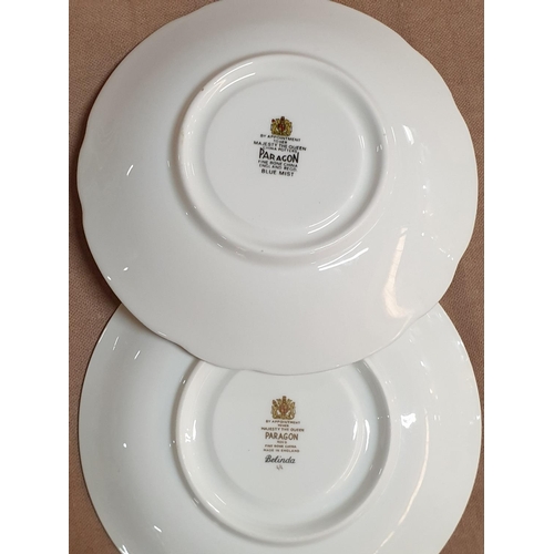 384 - Large Collection of Porcelain Plates in Various Sizes, Shape, Pattern, Brand etc