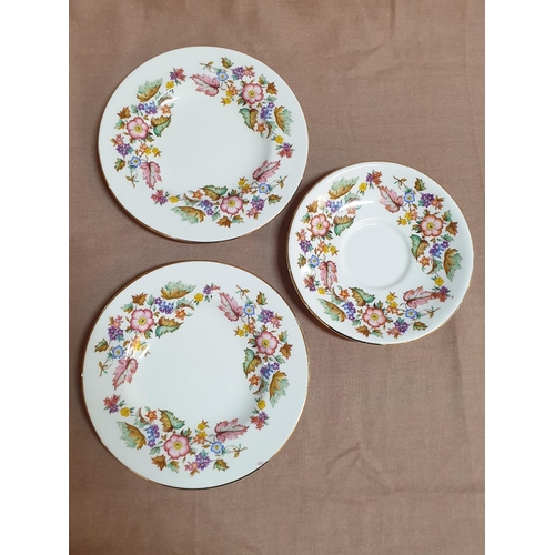 384 - Large Collection of Porcelain Plates in Various Sizes, Shape, Pattern, Brand etc