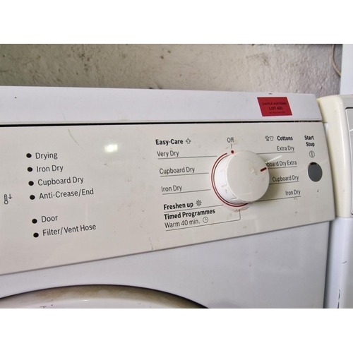 423 - Bosch Classixx 7 Tumble Dryer, White