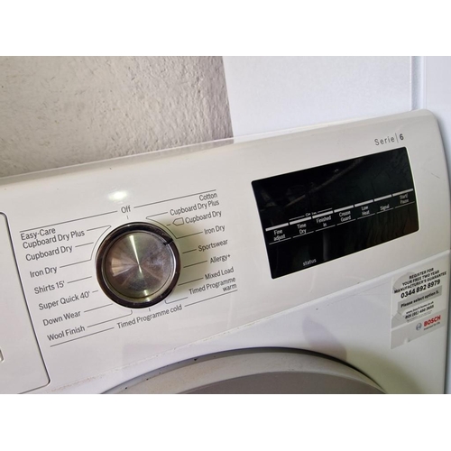 424 - Bosch Serie 6 Washing Machine, White Colour, (Model: WTG86402GB)