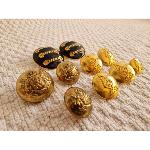 803 - Collection of Assorted Military Buttons