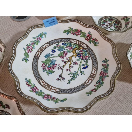 805 - Vintage Coalport 'Indian Tree' Porcelain Serving Bowl, Together with 6 x Bowls, (7)