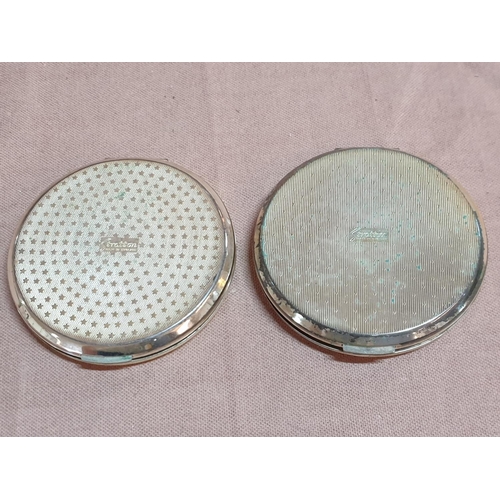 817 - Retro Beauty Collection of Compact Mirror, Dill Boxes etc