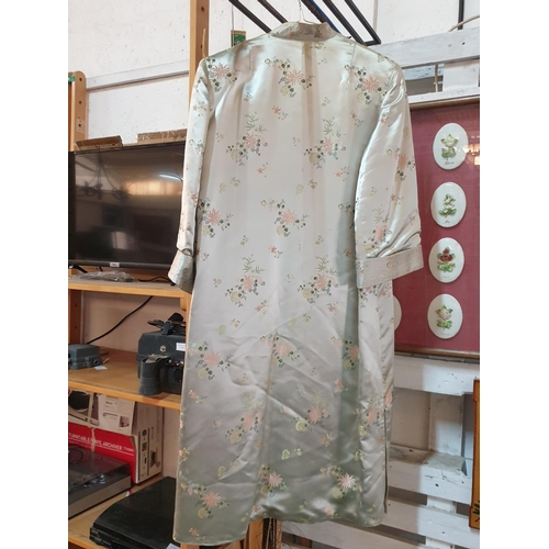 840 - Traditional Silk Chinese Ladies Rope ( A/F, Small Spots and Damage on Fabric )