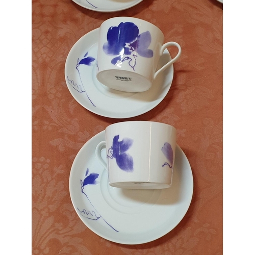 807 - Floral Pattern Tea/Coffee Set 