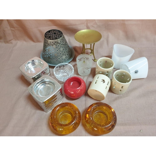 813 - Assorted Collection of 12 x Candle Holder / Tea Lights