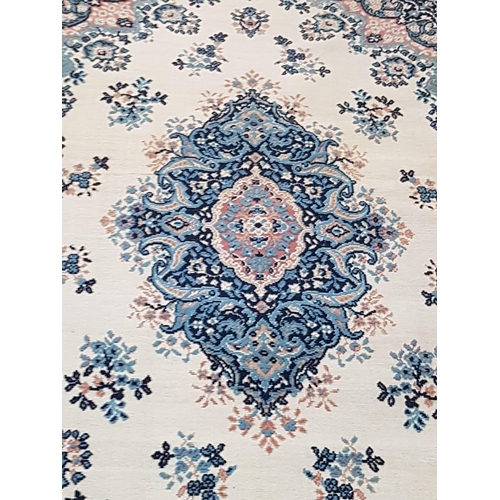 114 - Classic Pattern Carpet in Blue / Pink / Beige Colour (280 x 190cm)