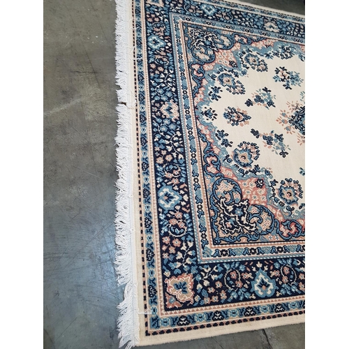 114 - Classic Pattern Carpet in Blue / Pink / Beige Colour (280 x 190cm)