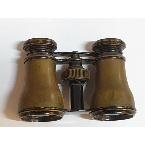 167 - Vintage Husbands of Bristol Opera / Theatre Binoculars with Original Case