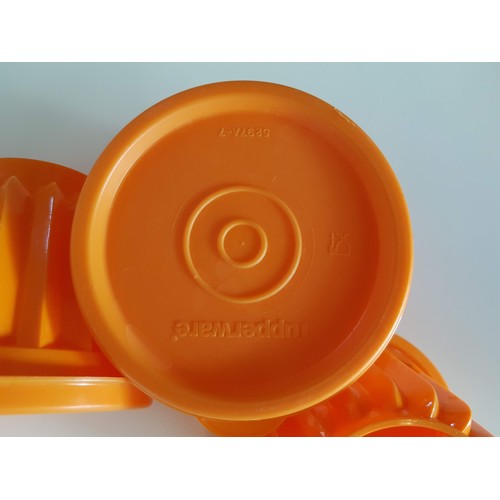 478 - Collection of 2 x Tupperware Irregular Bowls, 5 x Small Jelly Molds and One Other Large Storage Box ... 