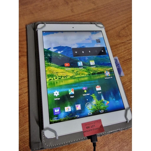 369 - Digma Plane 9.7 3G Tablet, (Model Ps9770MG), * Basic Test & Working *, Together with Cover / Case