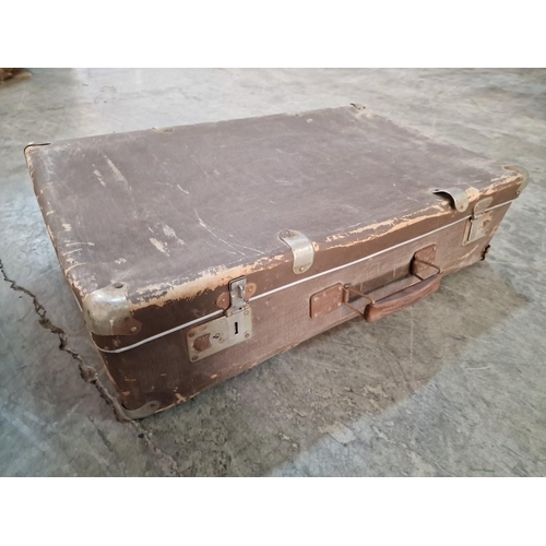 84 - 2 x Vintage Suitcases, (2)