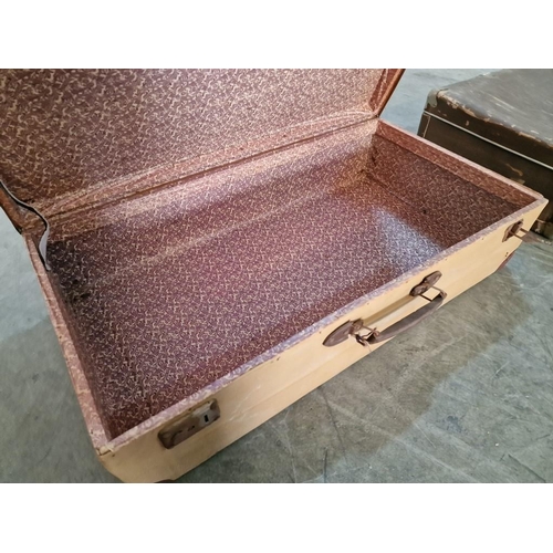 84 - 2 x Vintage Suitcases, (2)