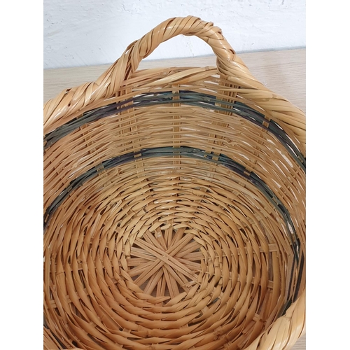 283 - Traditional Wicker Rural Basket (Ø38 x H:19cm)