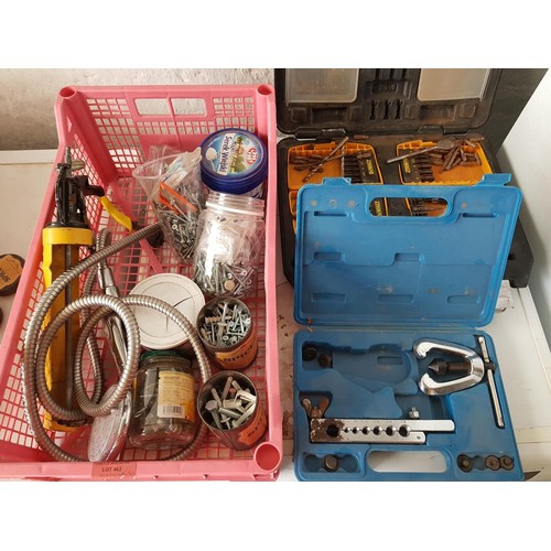 462 - Box of Assorted Tools