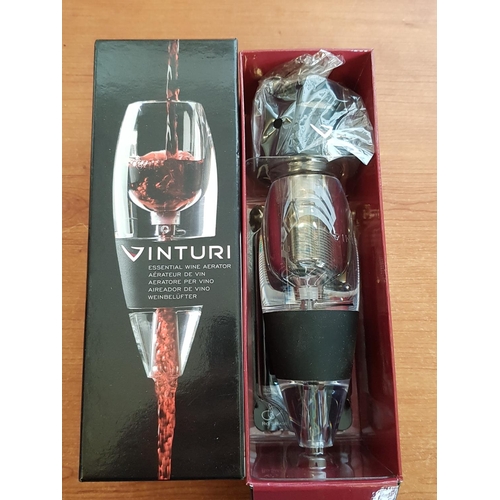 220 - Vinturi Essentail Wine Aeratos to Enjoy your Wine from the Very First Sip (Boxed, Un-Used)