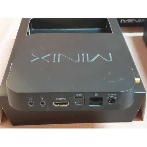 360 - Minix - TV Box Neo U1 64 - But Quad Core Media Hub for Android (HDMI), (Un-Tested)