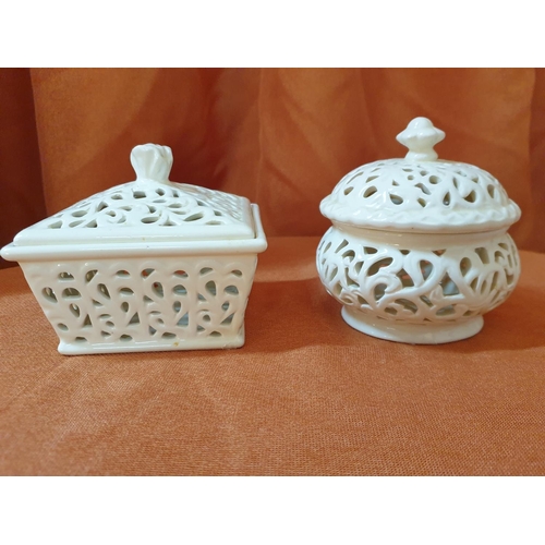 368 - Duncan Glaze Ceramic Tea Set 